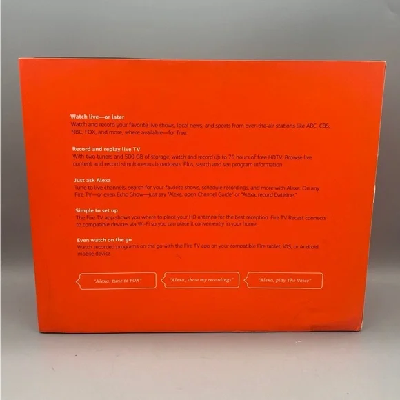 Amazon Fire TV Recast 500GB Over-the-Air DVR